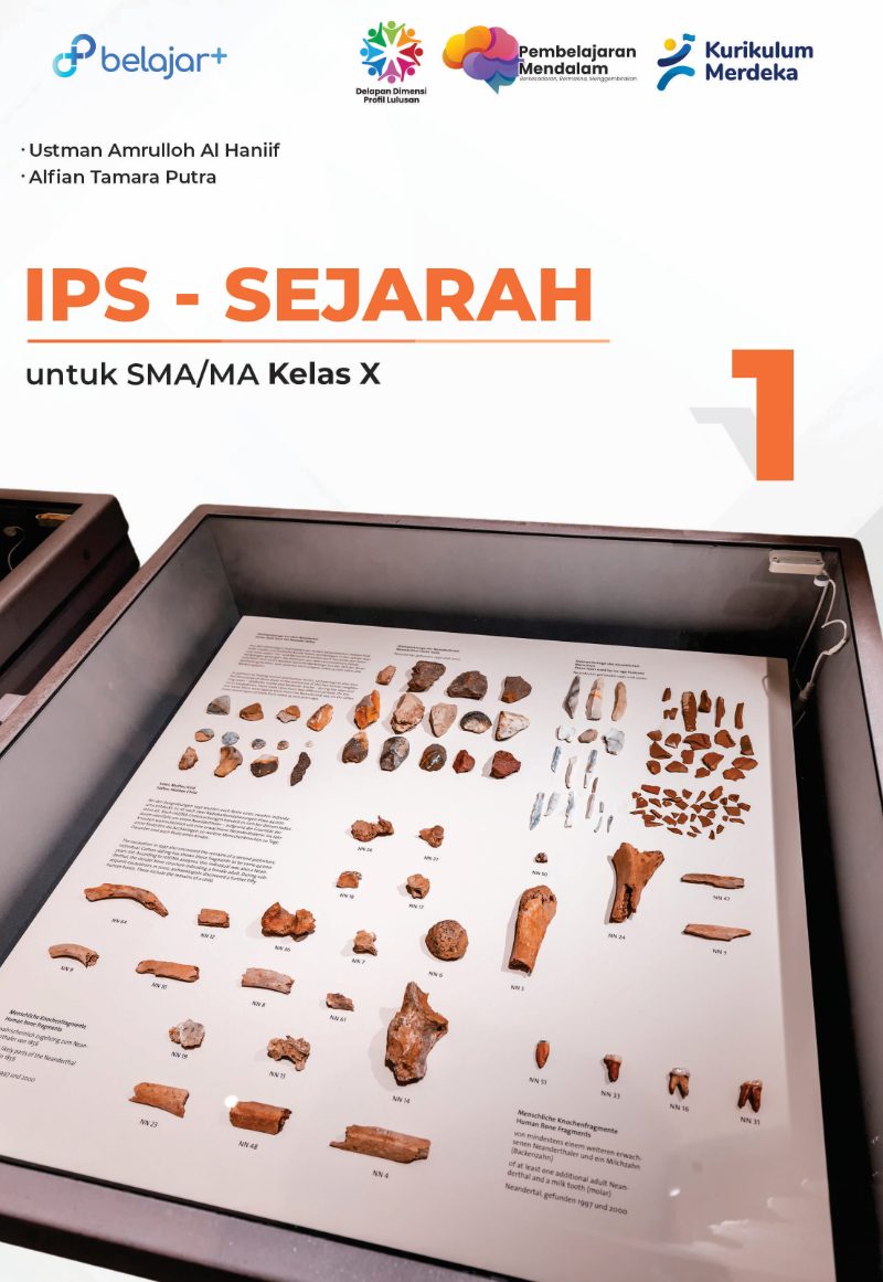 Sampul buku IPS - Sejarah 10